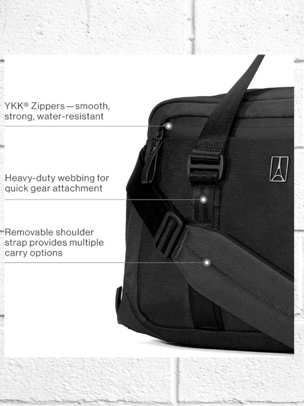 NWT! Travelpro Altitude Day Duffel 26L Laptop Tote w/Luggage & Shoulder Straps